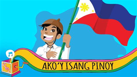Akoy Isang Pinoy Tagalog Patriotic Song Karaoke Youtube
