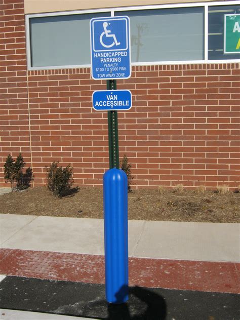 www.holidaysigns.com-plastic-pole-cover-parking-lot-signs - Holiday Signs