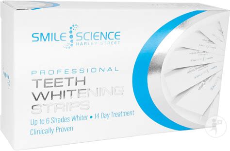 Smile Science Harley Street Bandes De Blanchiment Des Dents