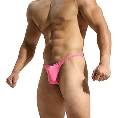 Youbin Sexy Men Thongs Breathable Hole Underwear Low Rise Pouch