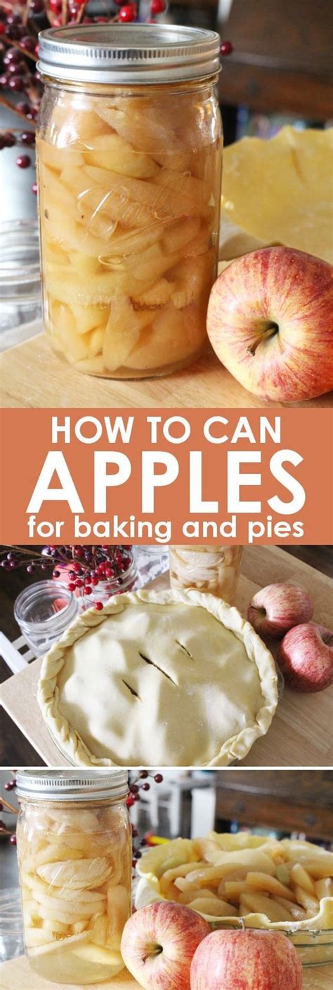 This homemade apple pie filling is so perfect for fall. How to Can Apple Pie Filling | Recipe | Canning apple pie ...