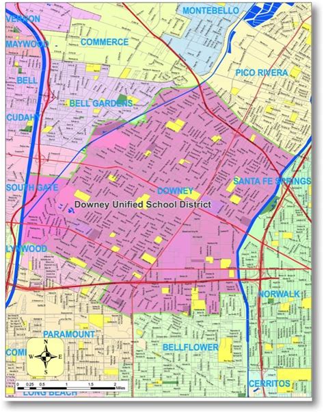 Order Custom School District Maps Digital Unified School District Maps