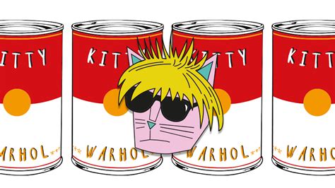 Kitty Warhol Enamel Cat Pin By Nia Gould — Kickstarter