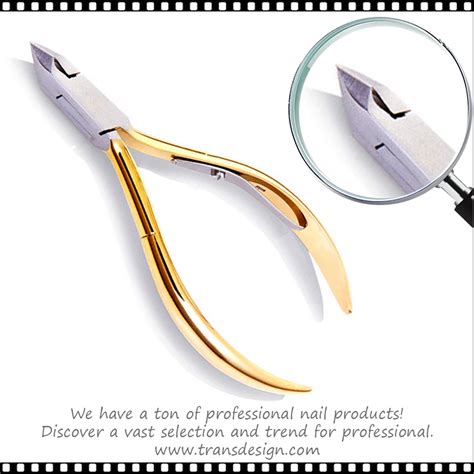 antoine cobalt cuticle nipper 5mm gold 1 2 jaw 14 gold tdi inc