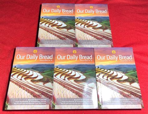 May god's people everywhere give thanks today for all god has given them. Our Daily Bread 2020 English version, Books, Books on ...