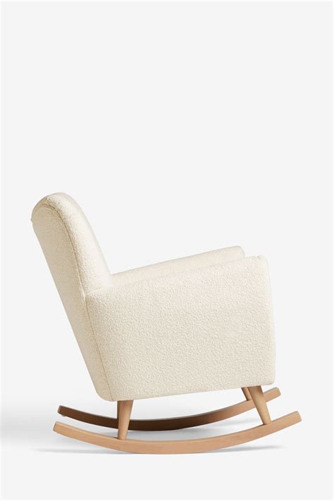 Buy Casual Bouclé Oyster Wilson Rocking Chair From The Next Uk Online Shop