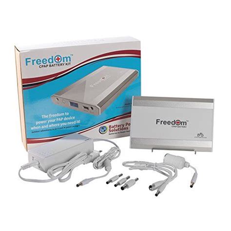 Additionally, you can choose to buy the philips respironics dreamstation series battery kit that operates as a battery backup if the power should fail, allowing for continuous use of your cpap machine while you sleep. Freedom CPAP Battery Standard Kit - Number 1 Most Advanced, Longest Lasting CPAP Battery | Cpap ...