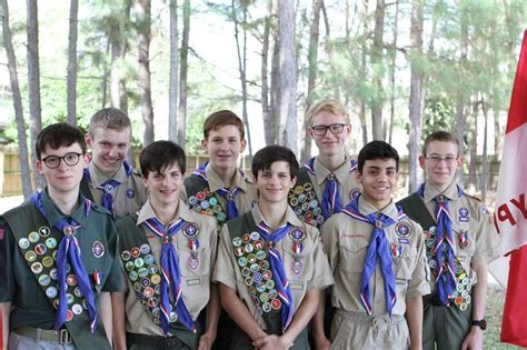 Eight Boy Scouts From Same Troop Awarded Eagle Rank Houston Chronicle