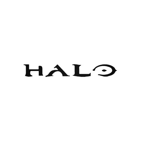 Buy Halo Halo Logo Silhouette Decal Online