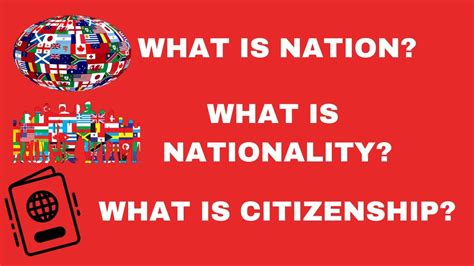 What Is Nation What Is Nationality What Is Citizenship