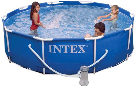 Boats available at fine retailers or visit. Intex Rectangular Pool Set, 32-ft x 16-ft x 52-in