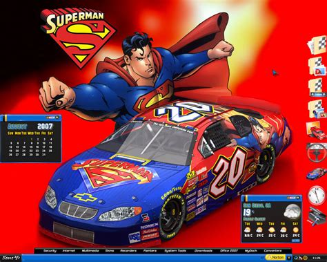 Superman Nascar Desktop By A666a On Deviantart