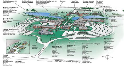 University Of Northern Iowa Campus Map