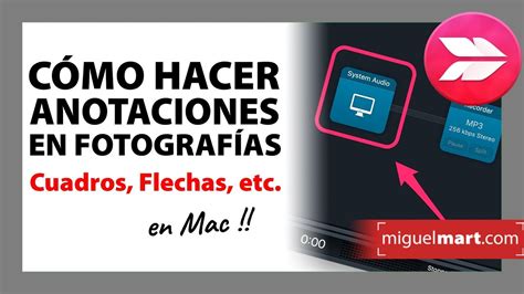Cómo Poner Flechas En Fotos Dibujar Cuadros Y Texto Con Mac Español