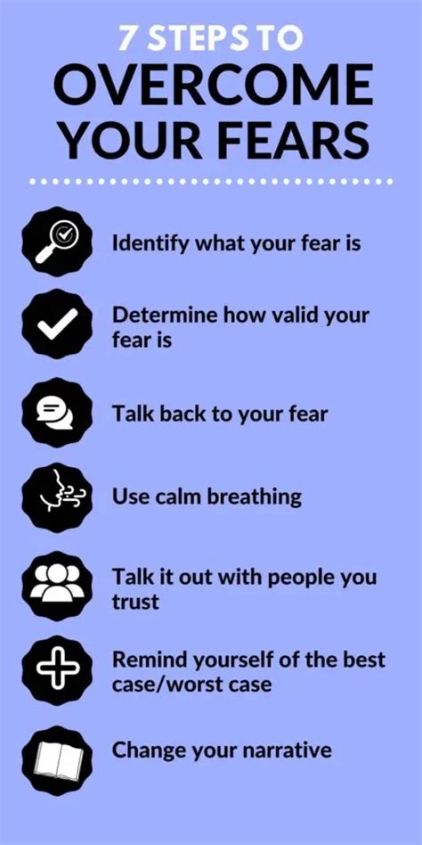 How To Face Your Fears 7 Steps To Overcome Fears