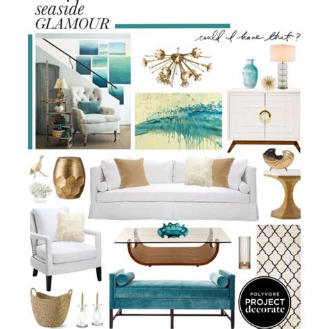 Seaside Glamour With Could I Have That Coastal Glam Living Room