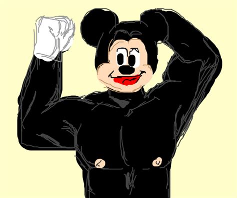 Ripped Mickey Mouse Drawception