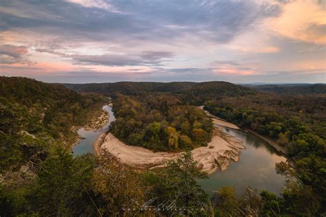 The Horseshoe Bend Of The Midwest Buffalo National River Ar Oc