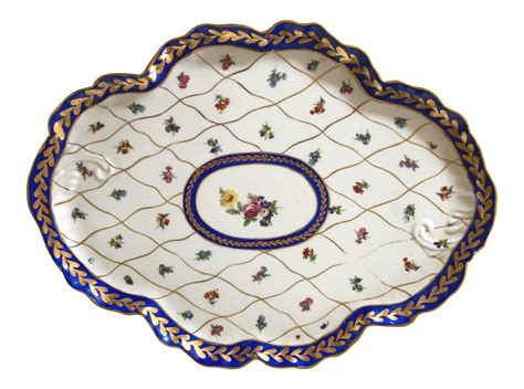 Sevres Decorated Serving Platter | Serving platters ...