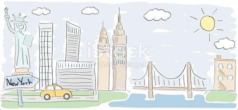 New york city easy drawing at getdrawings com free for. New York City Drawing Easy at GetDrawings | Free download