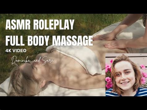Full Body Massage Therapy Video Asmr Roleplay Pov Dominika And Sara
