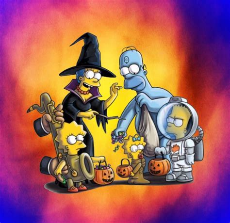 Trick Or Treat The Simpsons Treehouse Of Horrors The Simpsons Trick Or Treat Horror