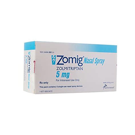 Buy Zomig Nasal Spray Online Used To Treat Acute Migraine Headaches