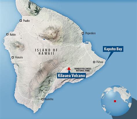 Lava From Hawaiis Kilauea Volcano Has Created A Mile Of New Land