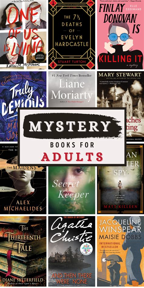17 Mystery Books For Adults Everyday Reading