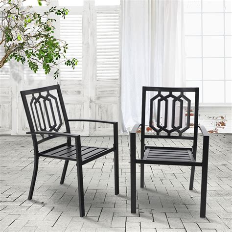 Maybe you would like to learn more about one of these? MF Studio Outdoor Chairs Set of 2, Iron Metal Dining 300 ...