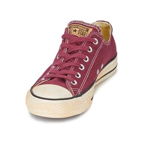 Converse Chuck Taylor Vint Twil Ox Bordeaux Womens Shoes M00000478