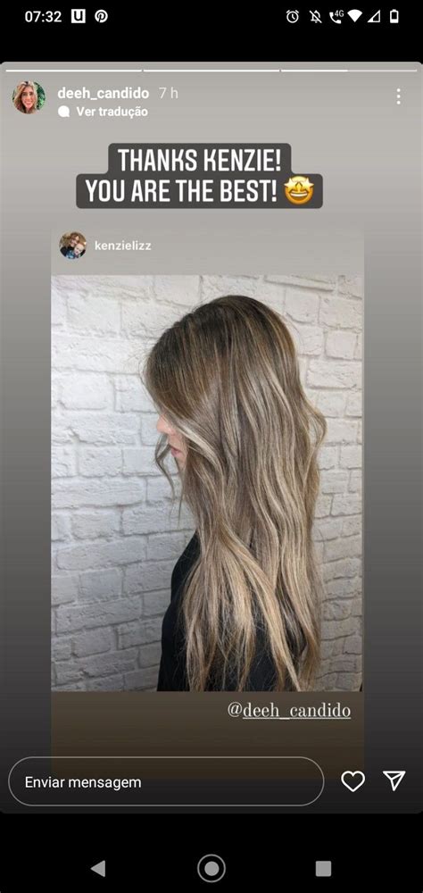 Pin De Gabriela Spinelli Em Cabelo Cabelo