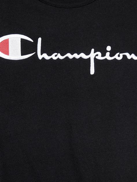 Stay active with our latest men's athletic apparel & more at the official champion store! CHAMPION T-Shirt schwarz | S