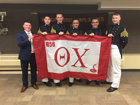 Theta Chi Initiates Five Norwich University Graduates