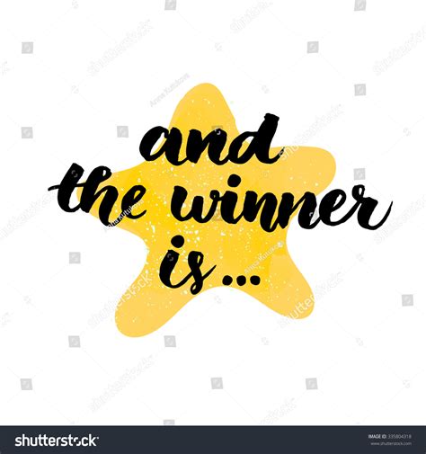 Winner Giveaway Banner Social Media Contests Stock Vector Royalty Free