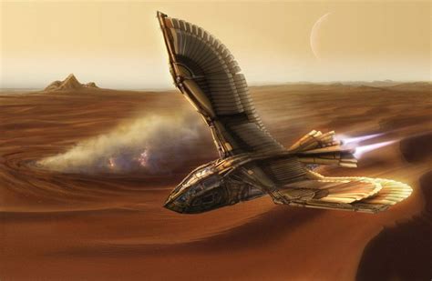 Ornithoptordune Dune Art Dune Sci Fi Concept Art