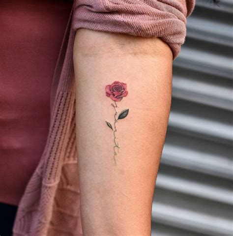 Magnificent Red Rose Tattoos