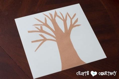 Fun To Make Fingerprint Apple Tree For Kids Trees For Kids Fall