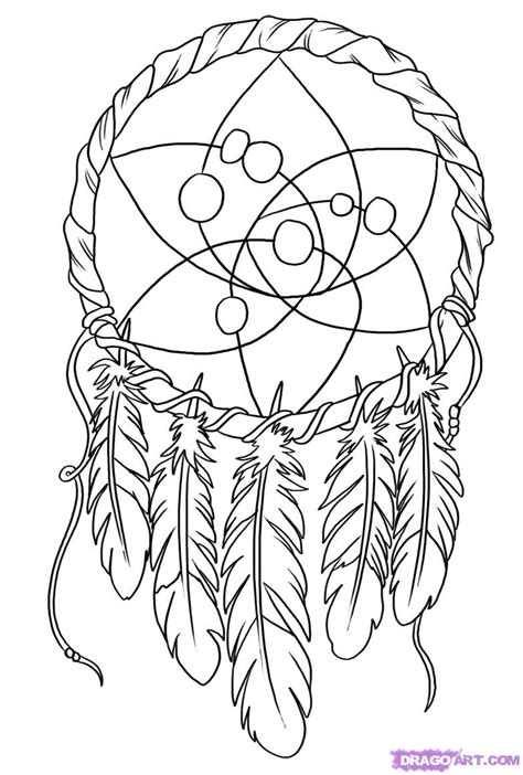 Dream catcher coloring pages to download and print for free