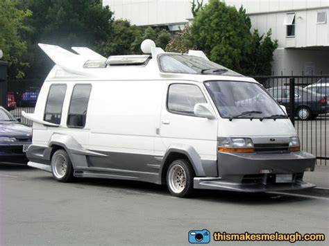 What's the point if you don't have enough room for everything you need to transport? Space Age Camper Van - Class B Forums