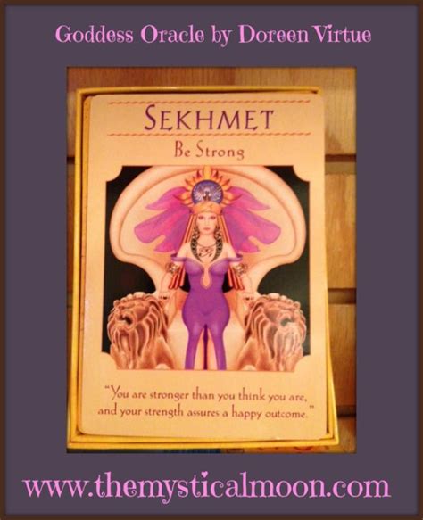 The Mystical Moon Sekhmet Cards Mystic