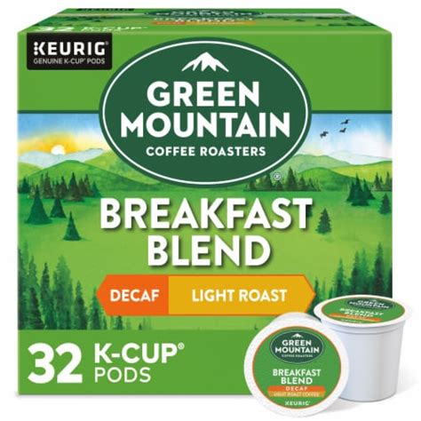 Green Mountain Coffee Roasters® Decaf Breakfast Blend Light Roast K Cup
