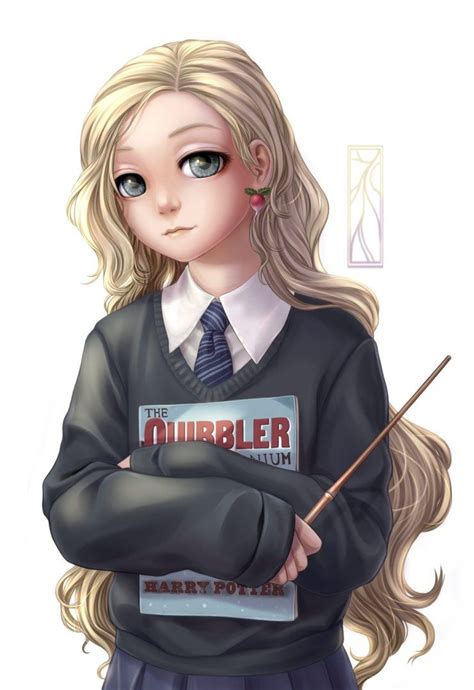 Luna Lovegood Fixed By Kotikomori On Deviantart Harry Potter Anime