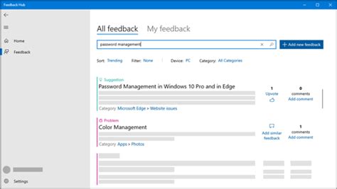 Send Feedback To Microsoft With The Feedback Hub App Microsoft Support