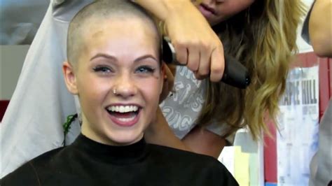 Girl Goes Bald Youtube