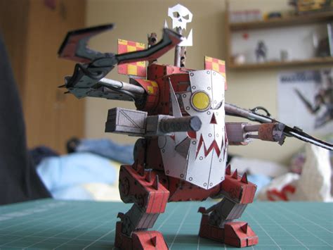 Warhammer 40k Deff Dread Papercraft Papercraft Paradise