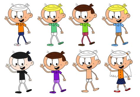 Ssb4 Lincoln Loud Alternate Costumes By Rockoloudlifehouse On Deviantart