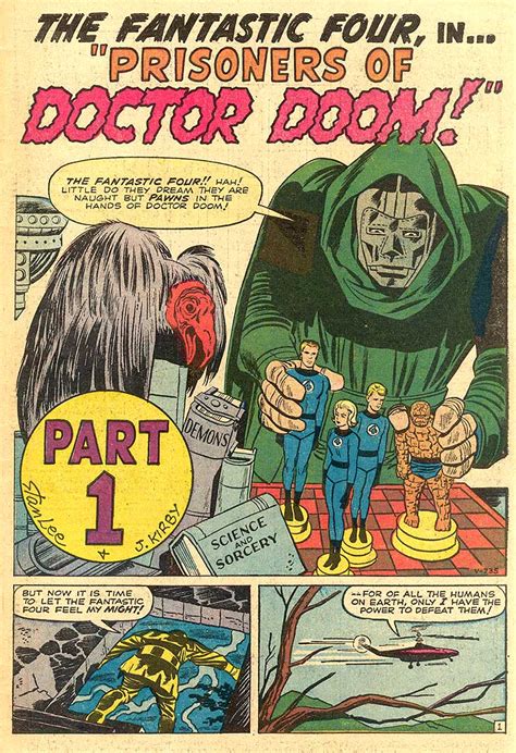Wbg The Origin And 1st Appearance Of Doctor Doom