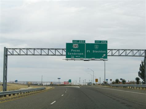 Interstate 10 East Ih 20 To Fort Stockton Aaroads Texas Highways