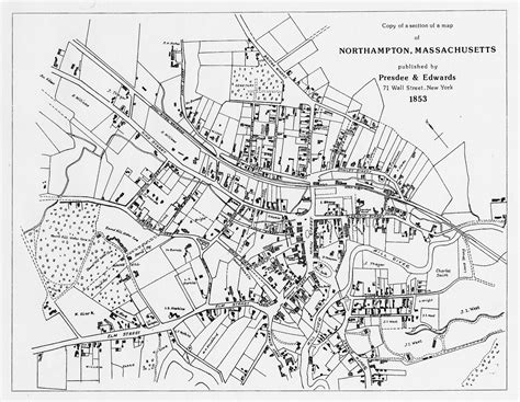 Northampton Mass Map